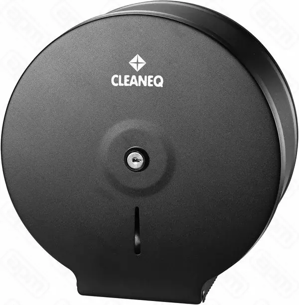 Диспенсер CLEANEQ серии KW-7300 для туалетной бумаги черный матовый